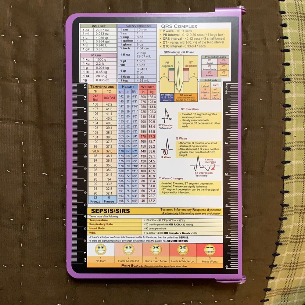 Foldable Nursing Clipboard